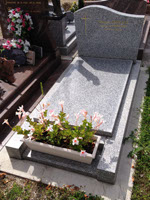 pierre tombale cimetiere de clamart